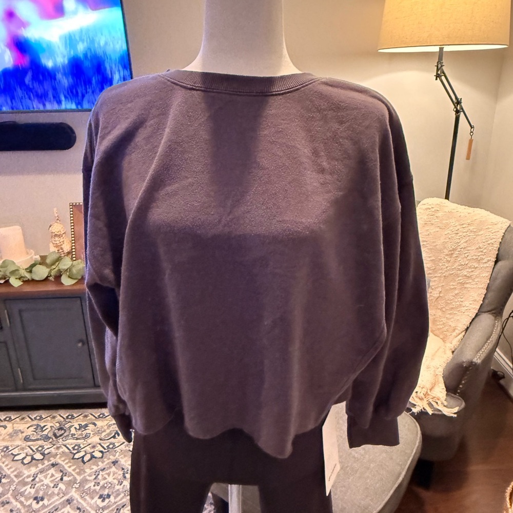 Cozy Purple Sweatshirt